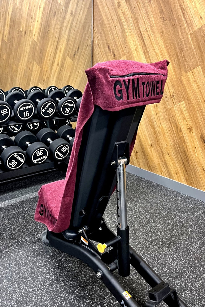 Premium Gym Towel™ met Rits Opbergvak en Sleeve