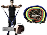 Premoz®  FlexPro Resistance Band Set – 11-delige premium fitnessset