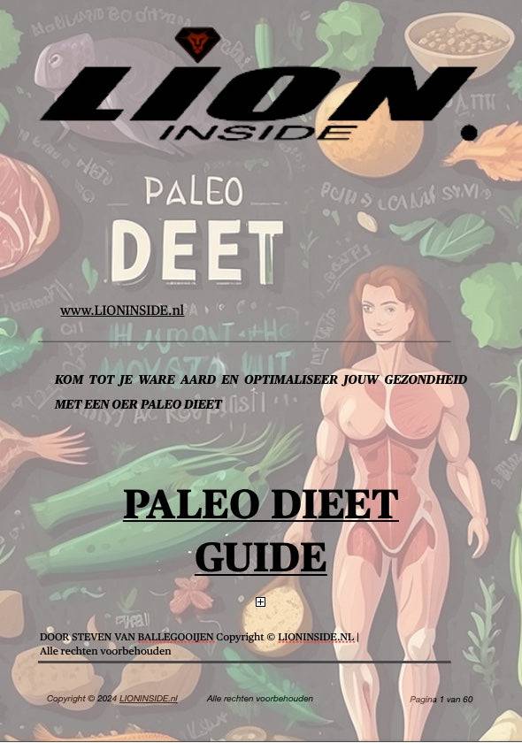 E-book PALEO Dieet - Diet Recipes - LIONINSIDE