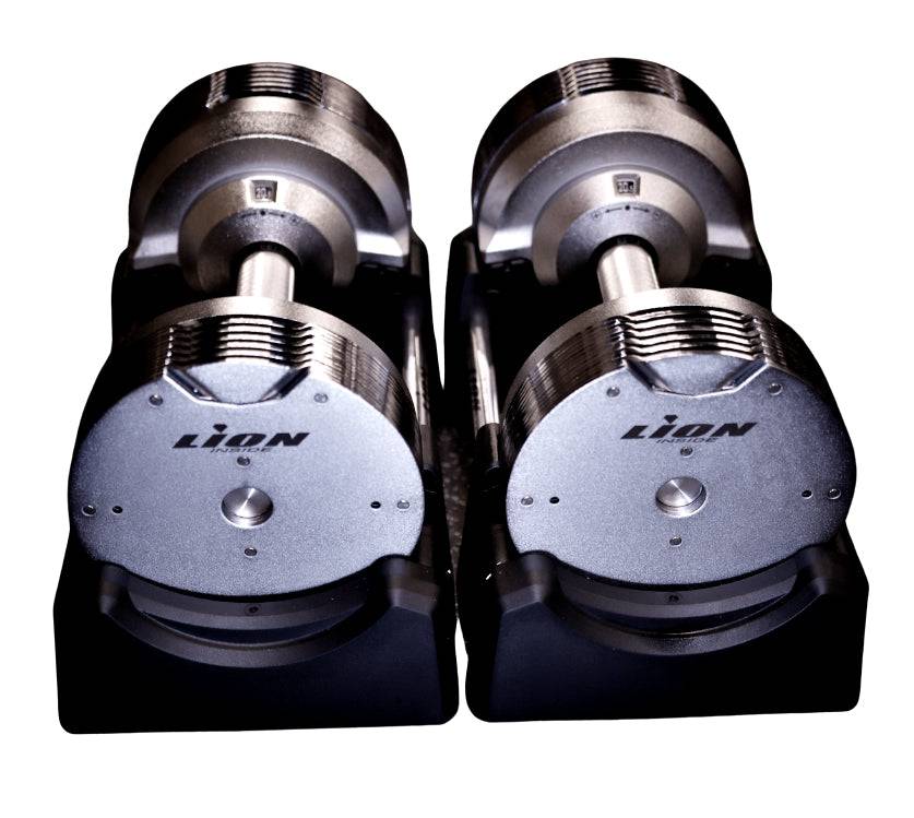 TitanSilver™ Premium Verstelbare Dumbbells - 4 t/m 23,5 kg