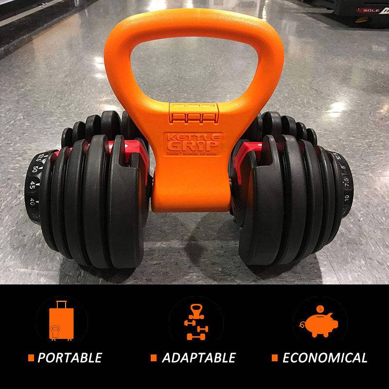 Kettle bell adjustable handle clip power - LIONINSIDE